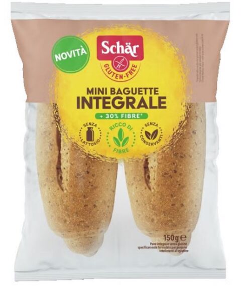 MINI BAGUETTE INTEGRALE - SCHAR - SENZA GLUTINE